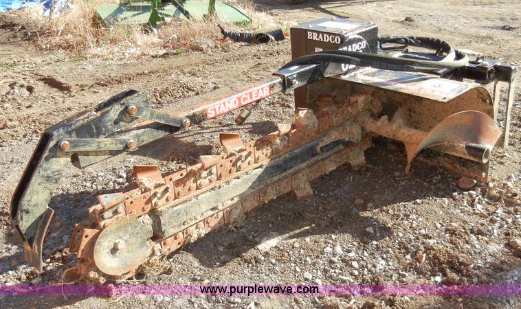 image for item H9198 Bradco 625 trencher attachment
