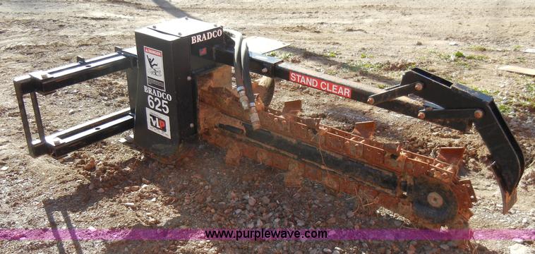 image for item H9198 Bradco 625 trencher attachment