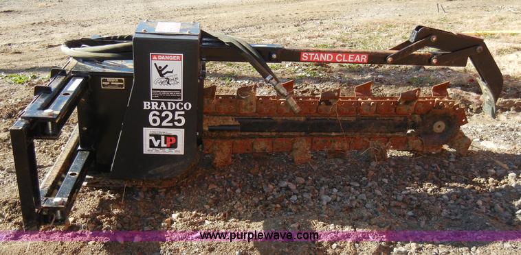 image for item H9198 Bradco 625 trencher attachment