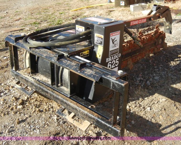 image for item H9198 Bradco 625 trencher attachment