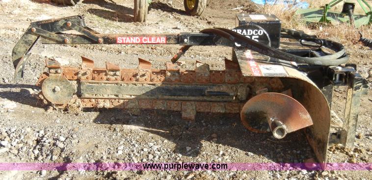 image for item H9198 Bradco 625 trencher attachment