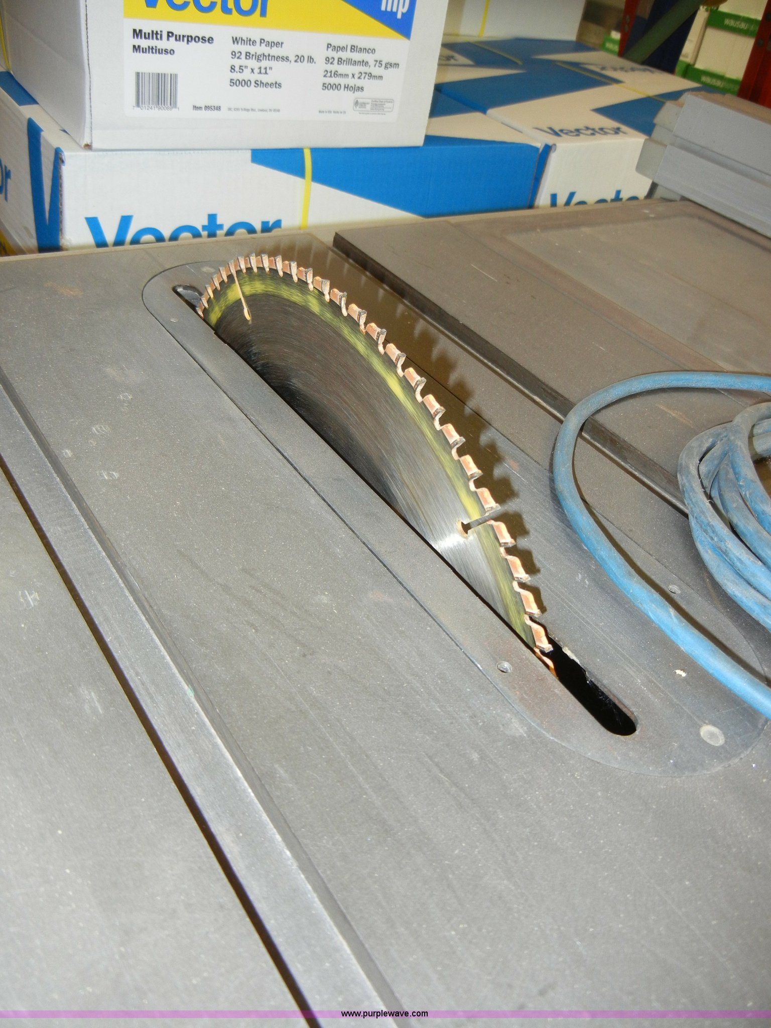 Craftsman XR2424 12" table saw in Bonner Springs, KS Item H9184 sold