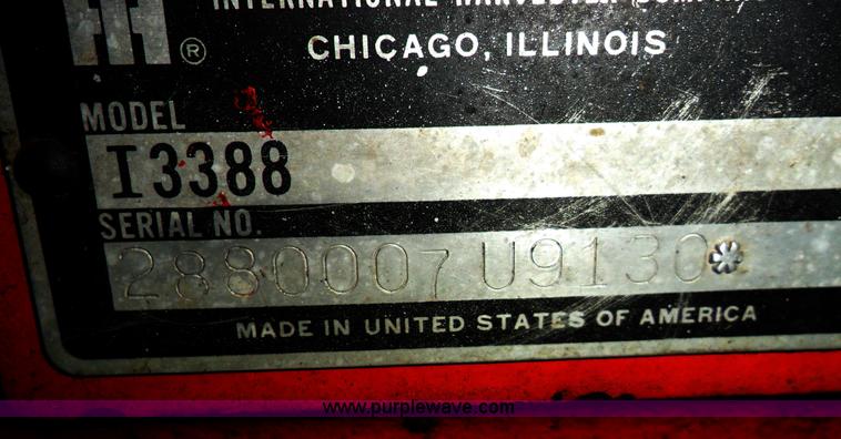 image for item A1728 International Harvester 3388 4WD articulating tractor