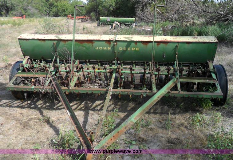 image for item A1732 (2) John Deere DR-A 16 hole drills