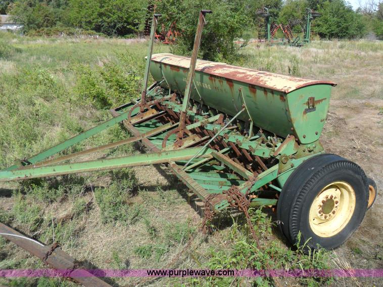 image for item A1732 (2) John Deere DR-A 16 hole drills