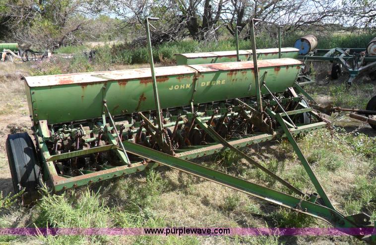 image for item A1732 (2) John Deere DR-A 16 hole drills