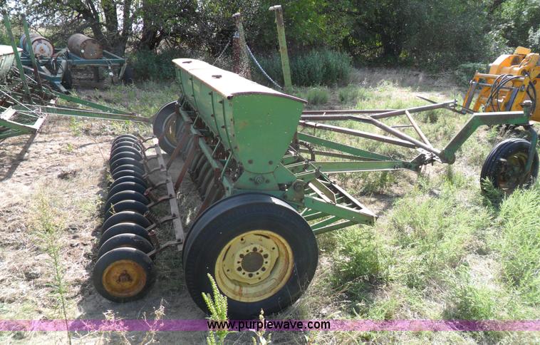 image for item A1732 (2) John Deere DR-A 16 hole drills