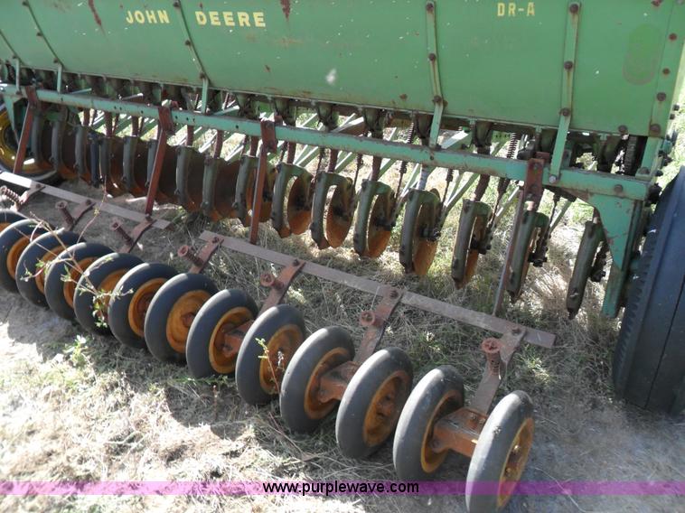 image for item A1732 (2) John Deere DR-A 16 hole drills