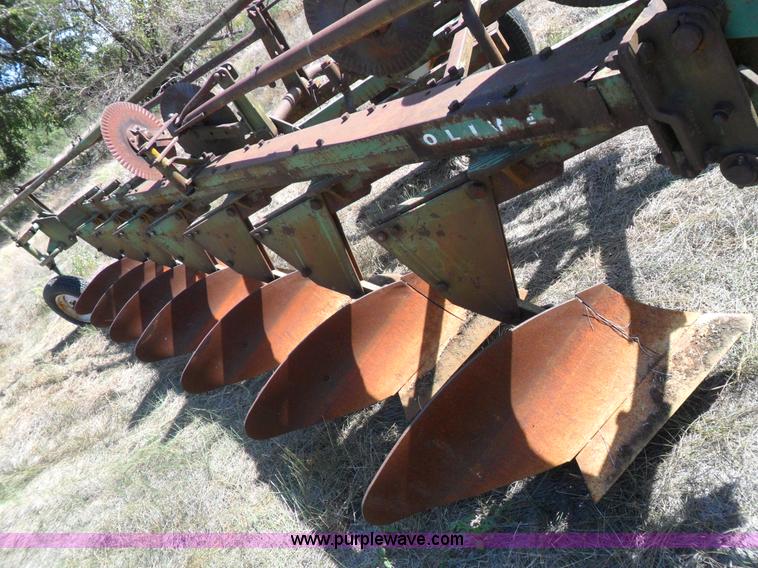 image for item A1738 Oliver seven bottom plow