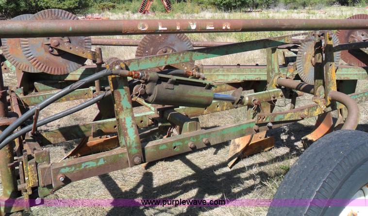 image for item A1738 Oliver seven bottom plow
