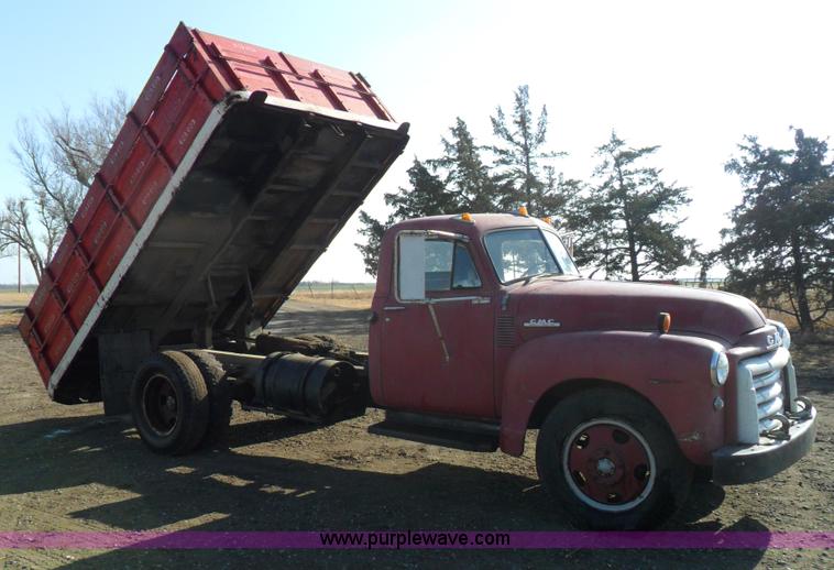 image for item A1784 1951 GMC 2.5 ton wheat truck