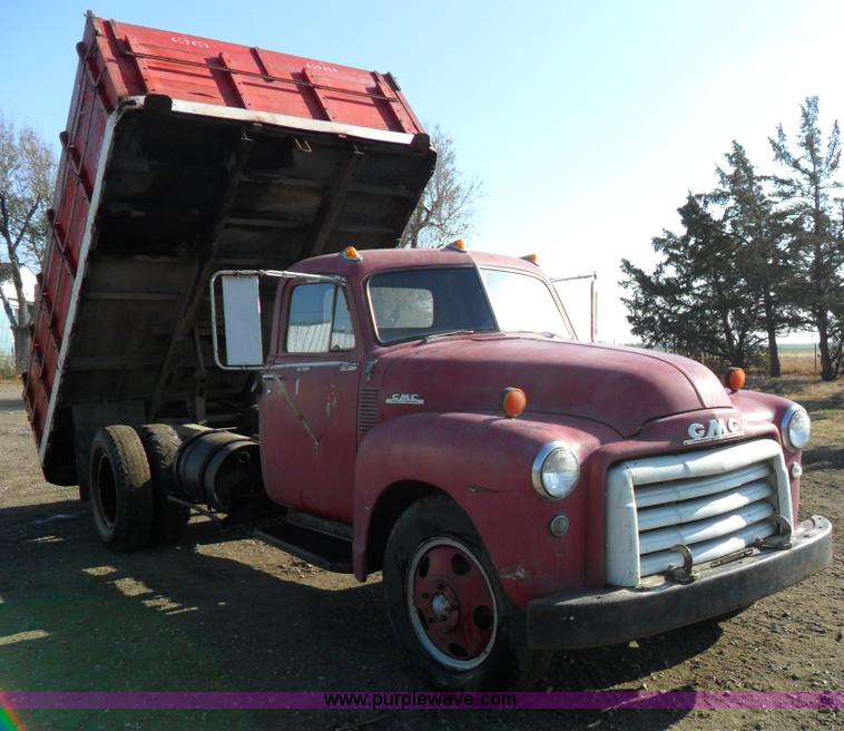 image for item A1784 1951 GMC 2.5 ton wheat truck