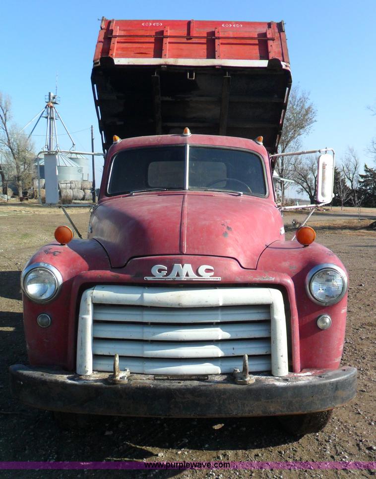 image for item A1784 1951 GMC 2.5 ton wheat truck