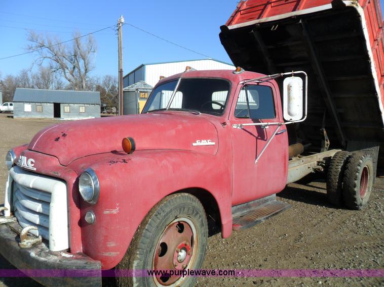 image for item A1784 1951 GMC 2.5 ton wheat truck