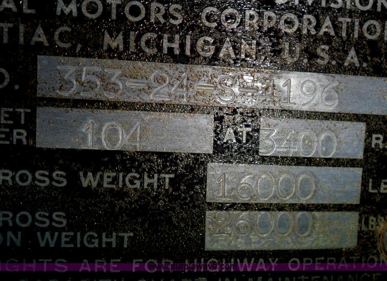 image for item A1784 1951 GMC 2.5 ton wheat truck