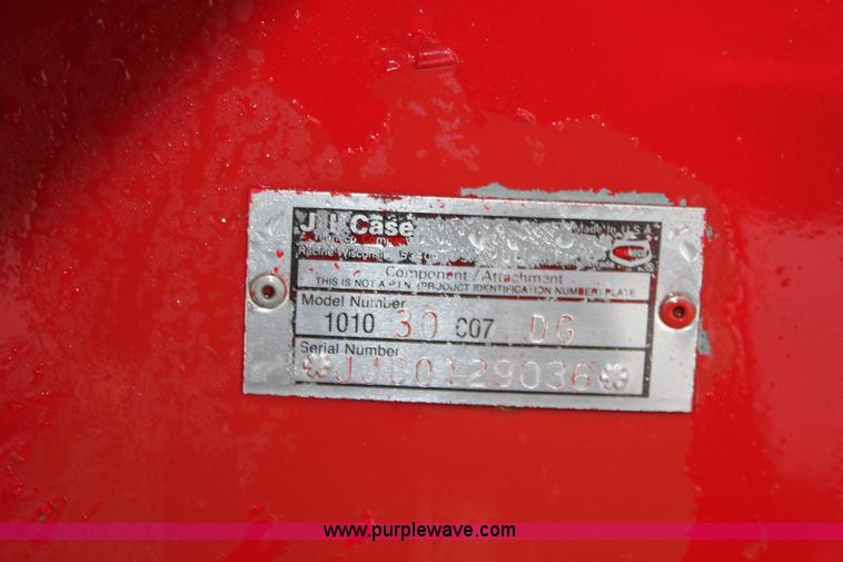 image for item B8759 1994 Case 1010 30' rigid header