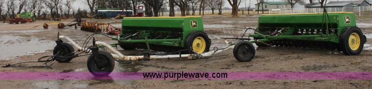 image for item B8768 John Deere 8300 double grain drill