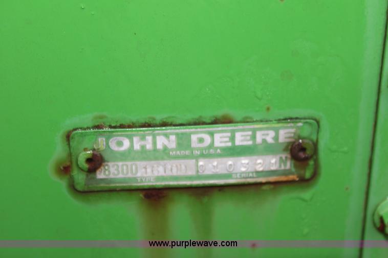image for item B8768 John Deere 8300 double grain drill