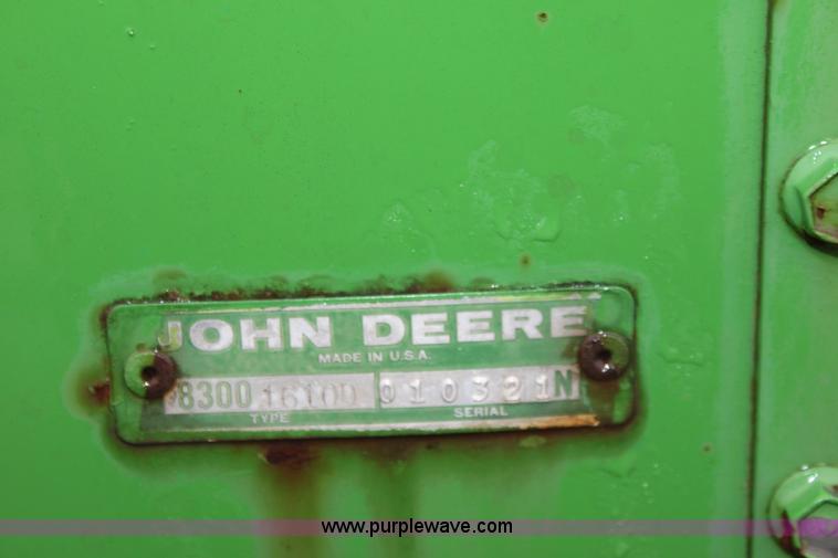 image for item B8768 John Deere 8300 double grain drill