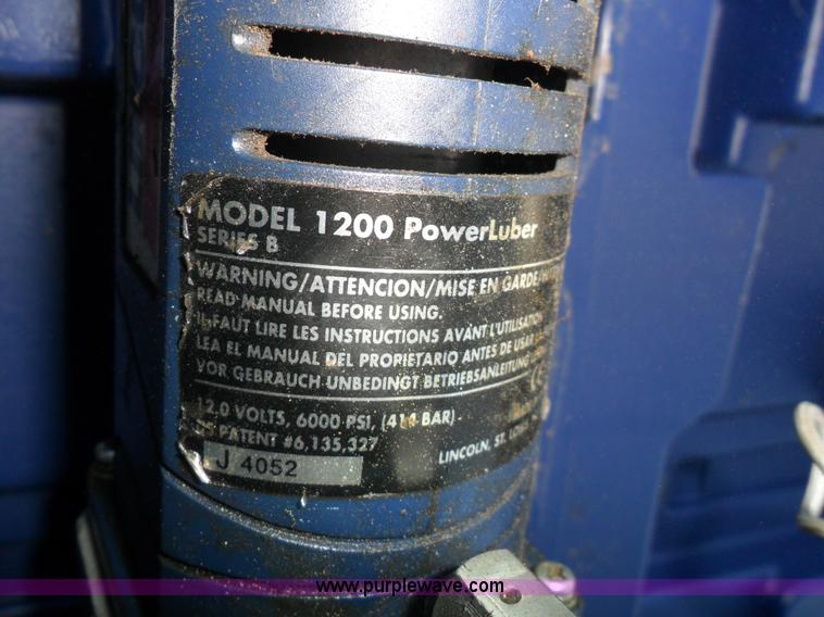 image for item A1772 Lincoln PowerLuber 1200B grease gun