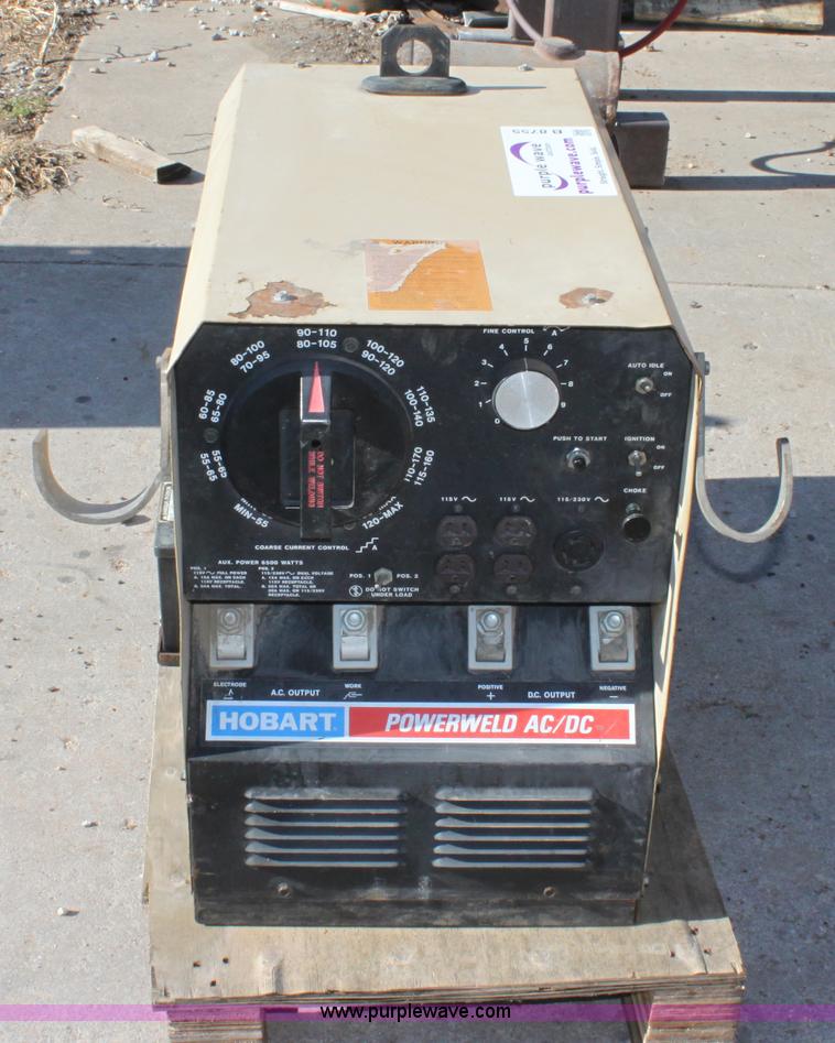image for item B8755 Hobart Powerweld AC/DC welder/generator