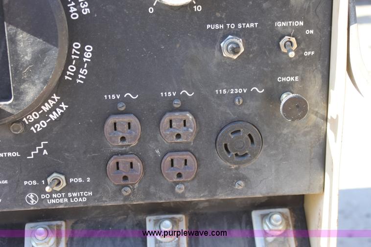 image for item B8755 Hobart Powerweld AC/DC welder/generator