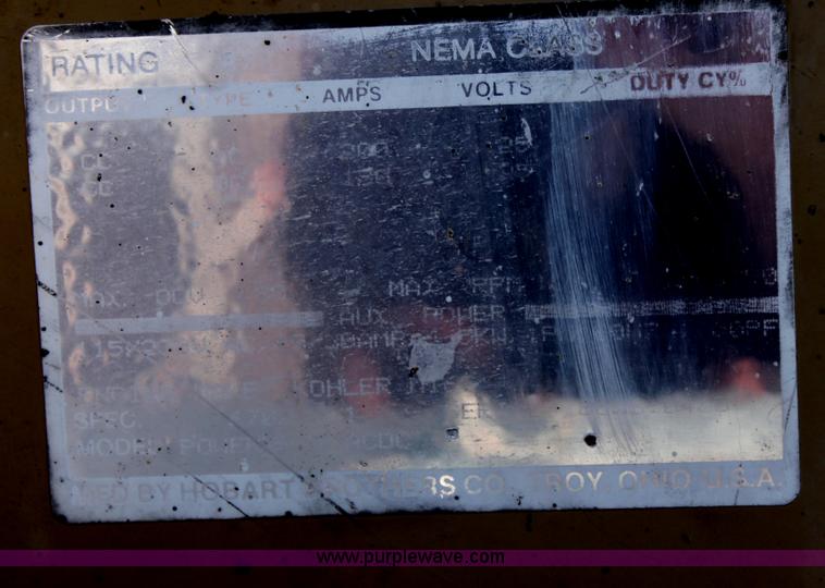 image for item B8755 Hobart Powerweld AC/DC welder/generator