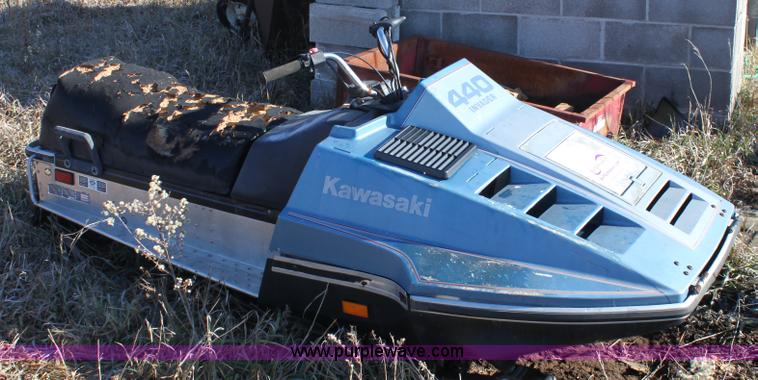 image for item B8762 1979 Kawasaki 440 Invader snow mobile