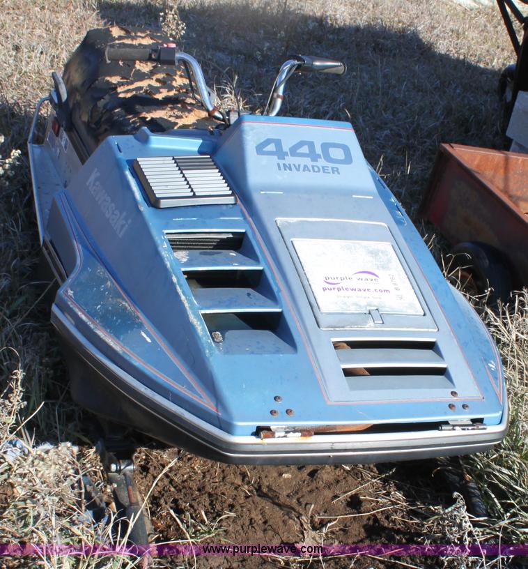 image for item B8762 1979 Kawasaki 440 Invader snow mobile