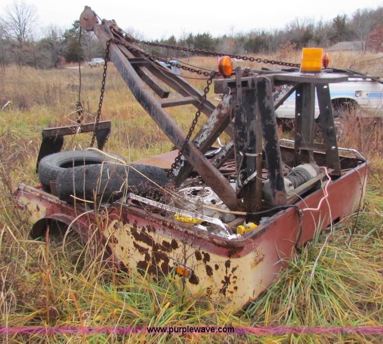 image for item D9119 Sling wrecker bed