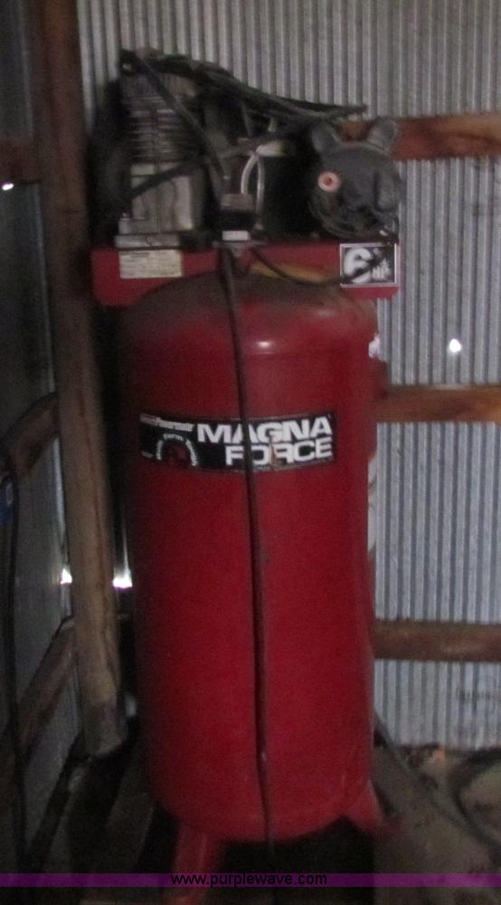 image for item D9121 Powermate 60 gallon air compressor