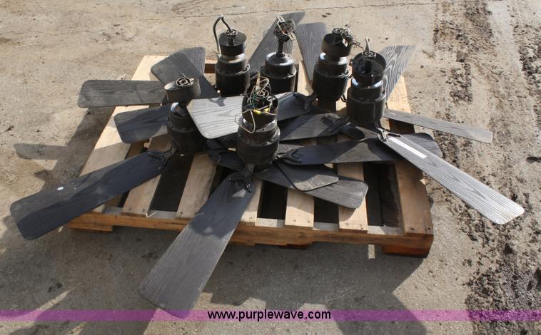 image for item H9505 (6) shop style ceiling fans