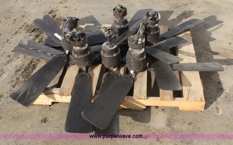 image for item H9505 (6) shop style ceiling fans