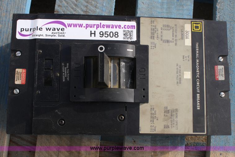 image for item H9508 (4) three phase breakers
