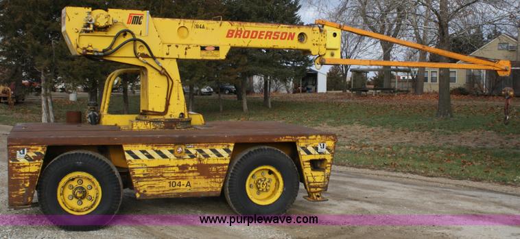 image for item A6510 Broderson BMC IC70-ZB crane with jib boom