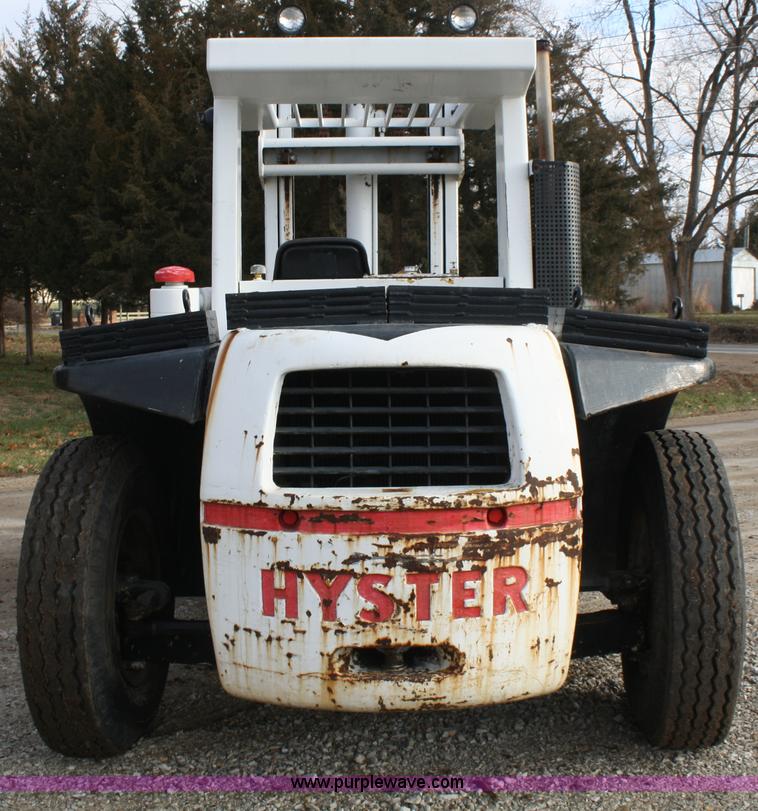 image for item A6511 Hyster H180E forklift