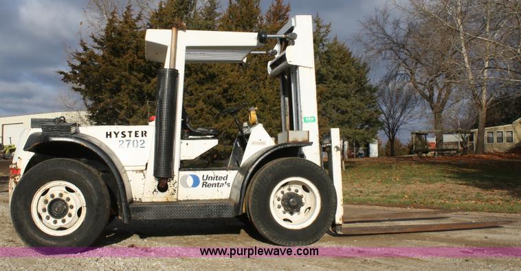 image for item A6511 Hyster H180E forklift