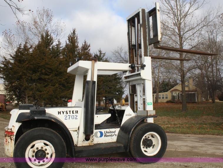 image for item A6511 Hyster H180E forklift
