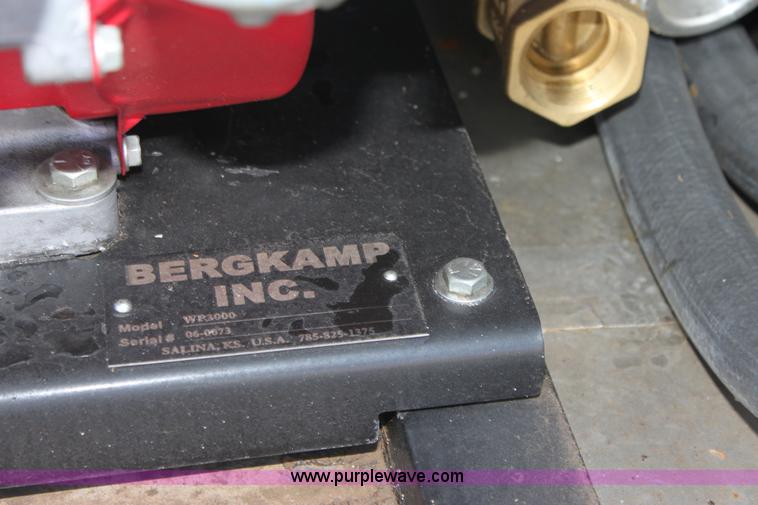 image for item B8749 Bergkamp WP3000 waterproofing unit