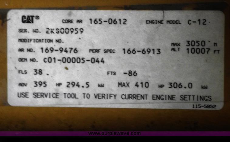 image for item C5953 1999 Sterling A9500 basement boom truck