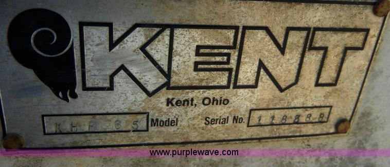 image for item H9241 Kent KHP65 hydraulic packer backhoe attachment