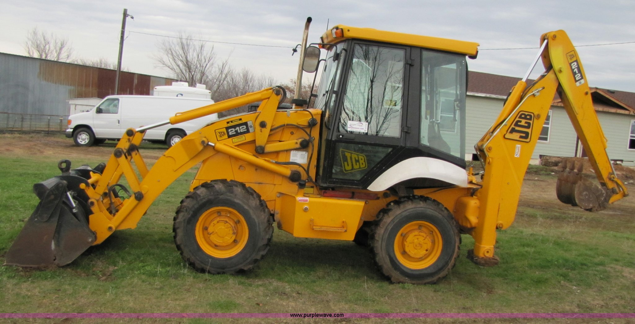 2006 JCB 212S Series III backhoe in Tatums, OK Item B2159 sold