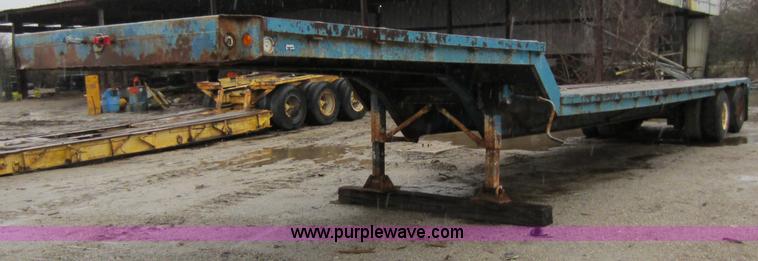 image for item A5659 1973 45' slope deck trailer