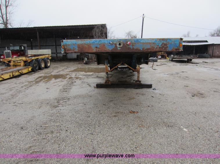 image for item A5659 1973 45' slope deck trailer
