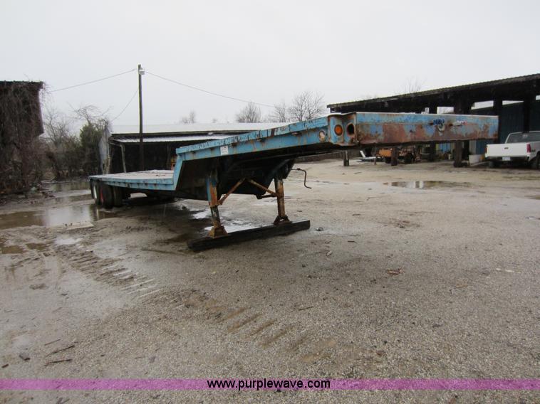 image for item A5659 1973 45' slope deck trailer