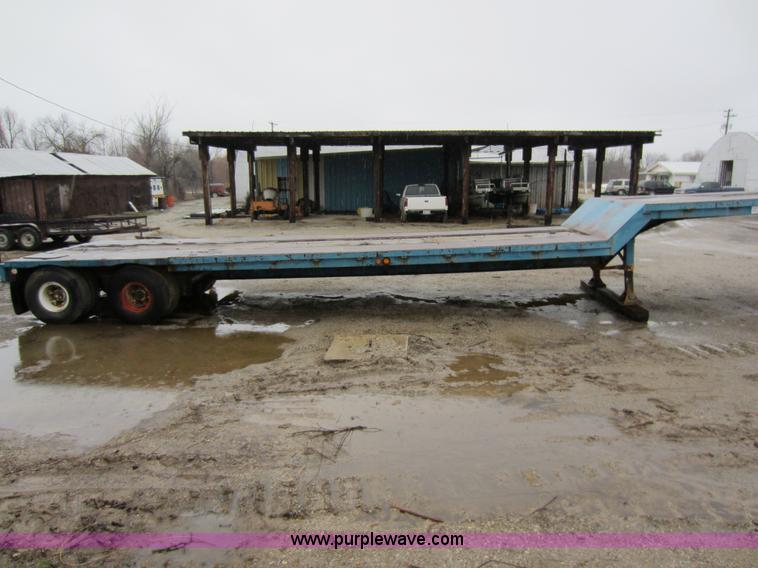 image for item A5659 1973 45' slope deck trailer