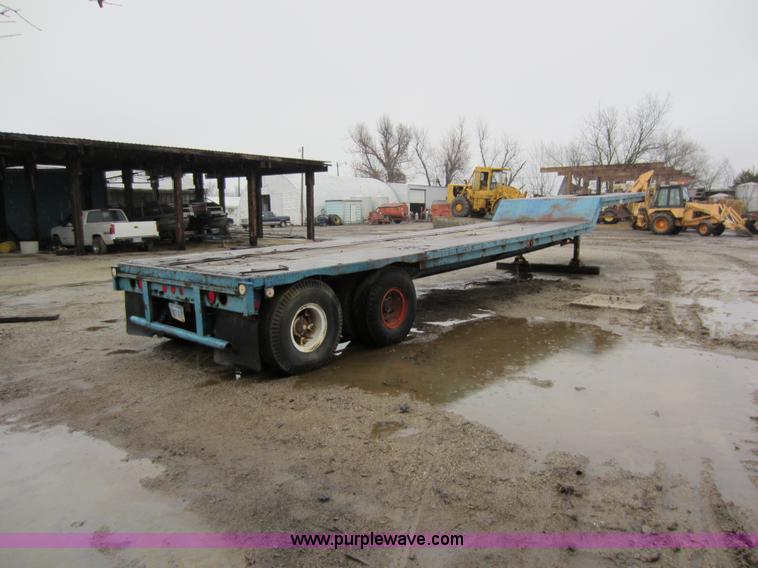 image for item A5659 1973 45' slope deck trailer