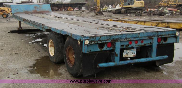 image for item A5659 1973 45' slope deck trailer