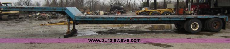 image for item A5659 1973 45' slope deck trailer