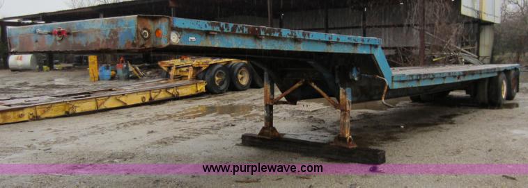 image for item A5659 1973 45' slope deck trailer